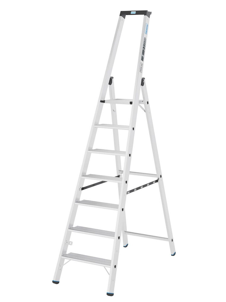 KRAUSE Stabilo drabina wolnostojąca 7-stopniowa o nośności 225 kg i stopniami o głębokości 135 mm